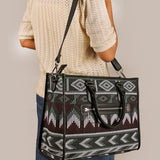 Handloom Charlotte Box Tote Bag Cactus Model 1