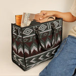 Handloom Charlotte Box Tote Bag Cactus Model 3
