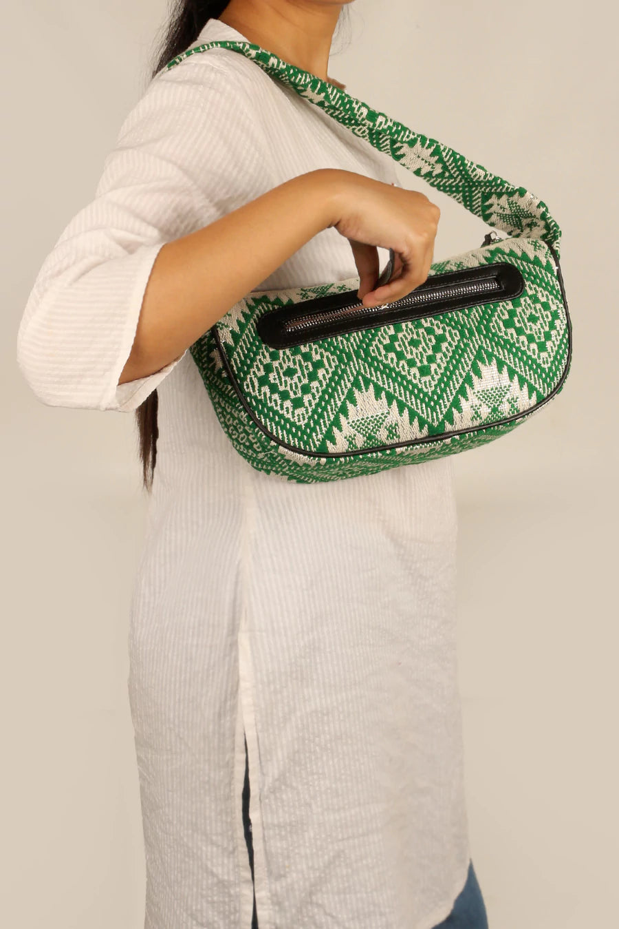 Cushy Women's Handloom Shoulder Bag Aruba Model 3