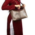 Carry your world in our Demi Cruelty Free Women Office Shoulder Bag Trout Model 2