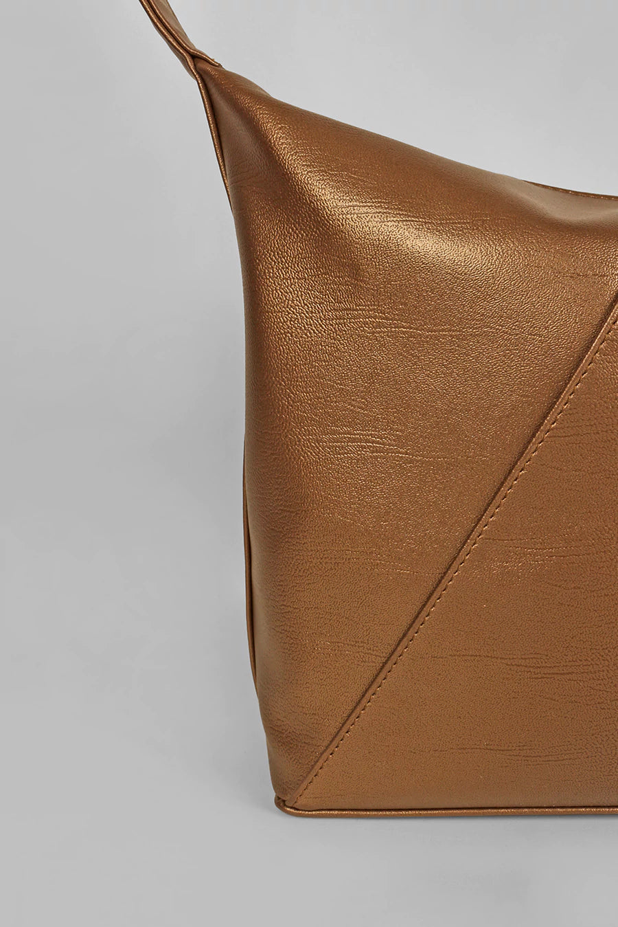 Carry your world in our Demi Cruelty Free Women Office Shoulder Bag Sepia Close