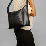 Carry your world in our Demi Cruelty Free Women Office Shoulder Bag Black Model 1