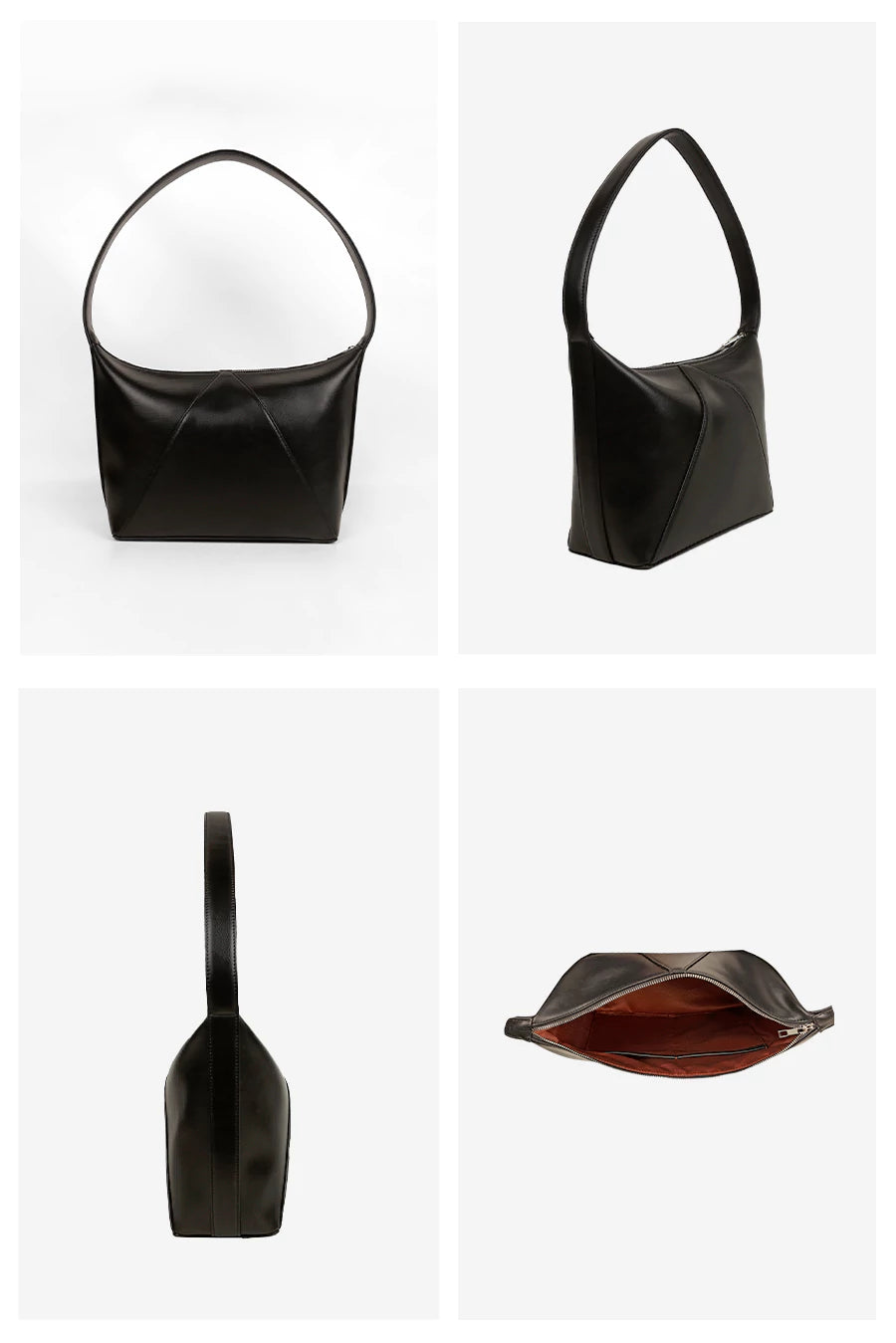 Carry your world in our Demi Cruelty Free Women Office Shoulder Bag Black Details