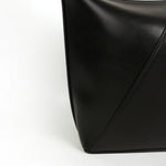 Carry your world in our Demi Cruelty Free Women Office Shoulder Bag Black Close