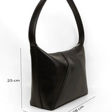 Carry your world in our Demi Cruelty Free Women Office Shoulder Bag Black Measurement