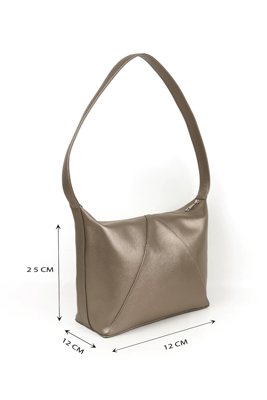Carry your world in our Demi Cruelty Free Women Office Shoulder Bag Trout Measurement