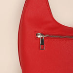 egan Leather Katie Small Women Shoulder Bag Scarlet close