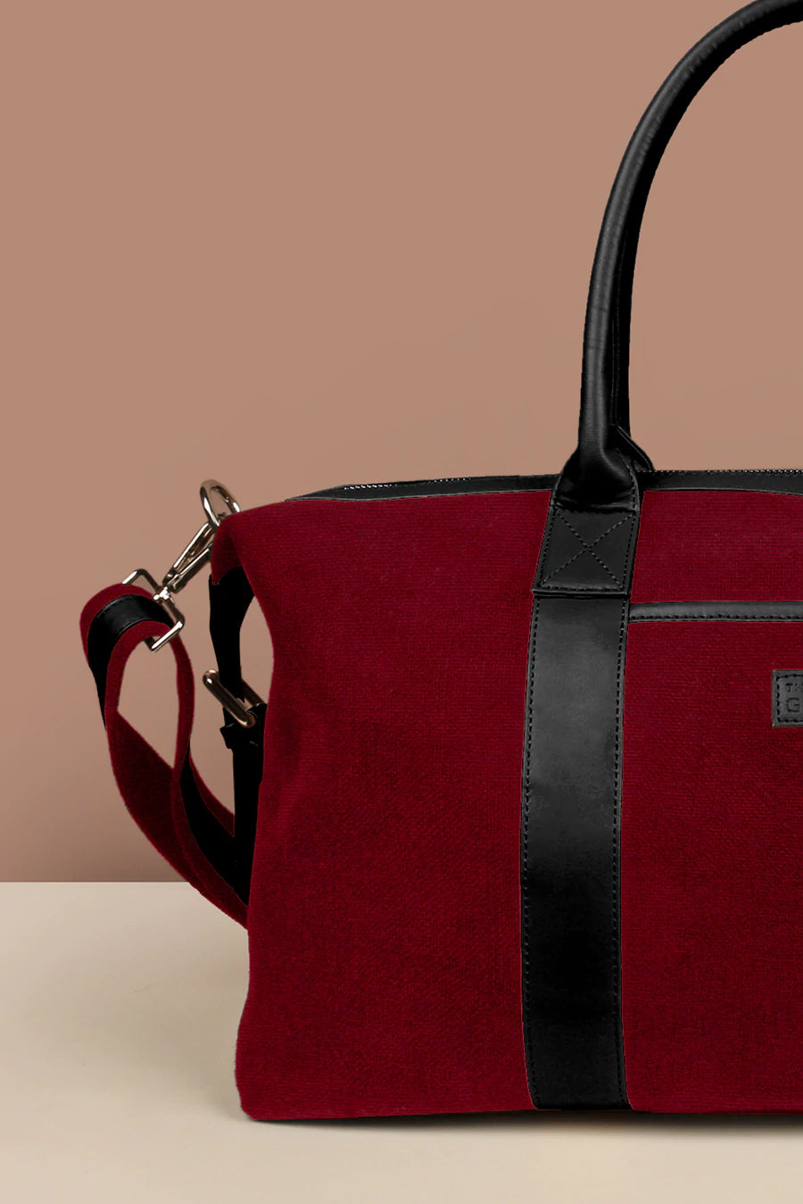 Joey Large Soft Jute Duffle Bag For Women THE HOUSE OF GANGES