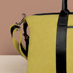 Soft Jute Joey Men Travel Duffle Bag Lemonade Close