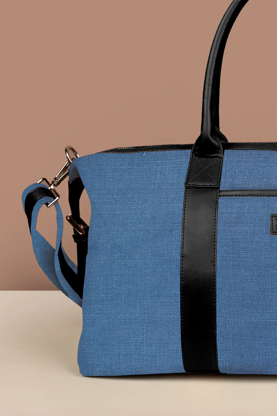 Joey Large Soft Jute Duffle Bag For Women THE HOUSE OF GANGES