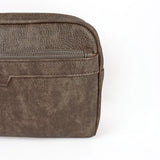 The Vegan Leather Travel Toiletry Pouch