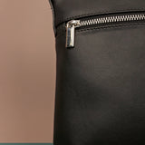 Arthur Men Vegan Leather Sling Bag Closeup