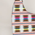 Katie Small Shoulder Bag Handloom Ruching Close