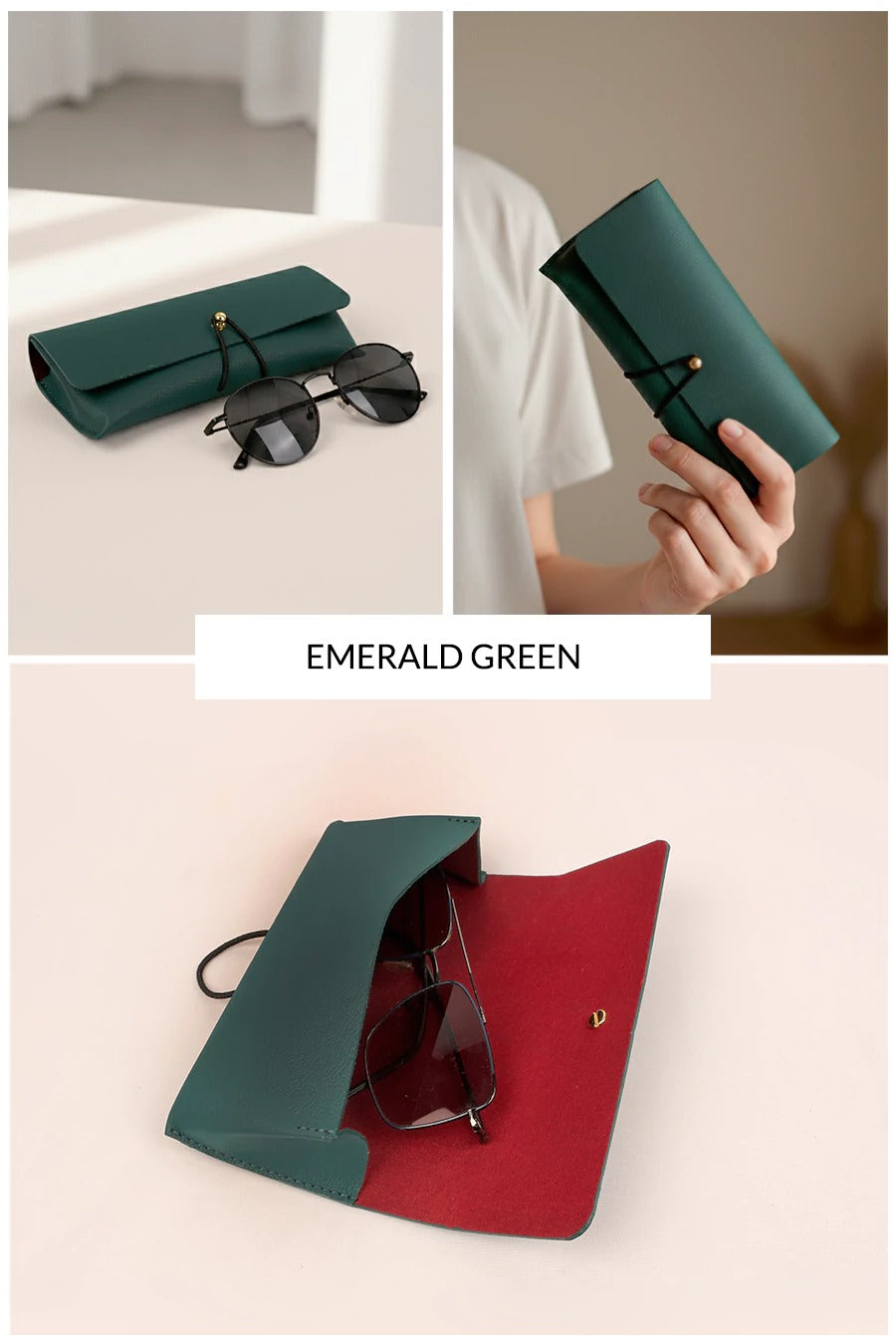 Vegan leather sunglass case India