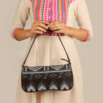 Emily Handloom Shoulder Bag Cactus Model 2