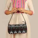 Emily Handloom Shoulder Bag Cactus Model 2