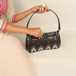 Emily Handloom Shoulder Bag Cactus Model 3