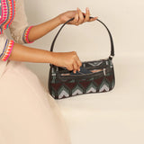 Emily Handloom Shoulder Bag Cactus Model 3