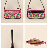 Emily Handloom Women Shoulder Bag Capri Blue Details