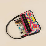 Emily Handloom Women Shoulder Bag Capri Blue Lifestyle
