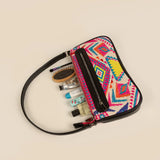Emily Handloom Women Shoulder Bag Capri Blue Lifestyle