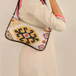 Emily Handloom Women Shoulder Bag Tangelo Model 1