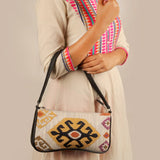Emily Handloom Women Shoulder Bag Tangelo Model 4
