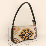 Emily Handloom Women Shoulder Bag Tangelo Measurement