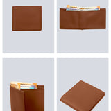 Slim Vegan Leather Men Wallet
