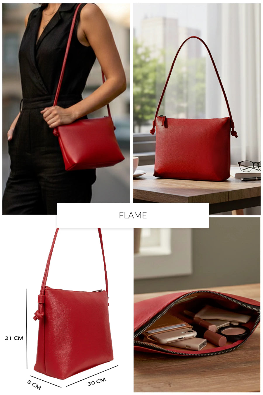 Slindon Sling Vegan Leather THE HOUSE OF GANGES