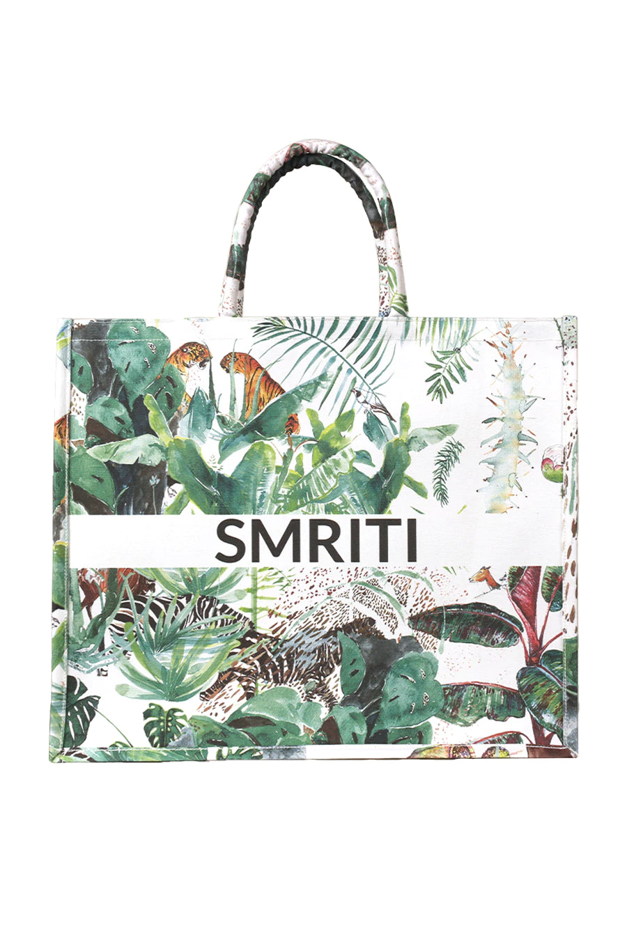 Italia Canvas Tote Bag green Front