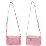 Alice Vegan Leather Women Sling Bag Ost Pink Back