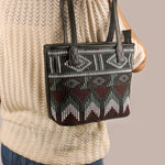 Mini Handloom Tote Bag Cactus Model 3