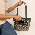 Mini Handloom Tote Bag Plaster Model 2