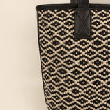 Mini Handloom Tote Bag Plaster Close