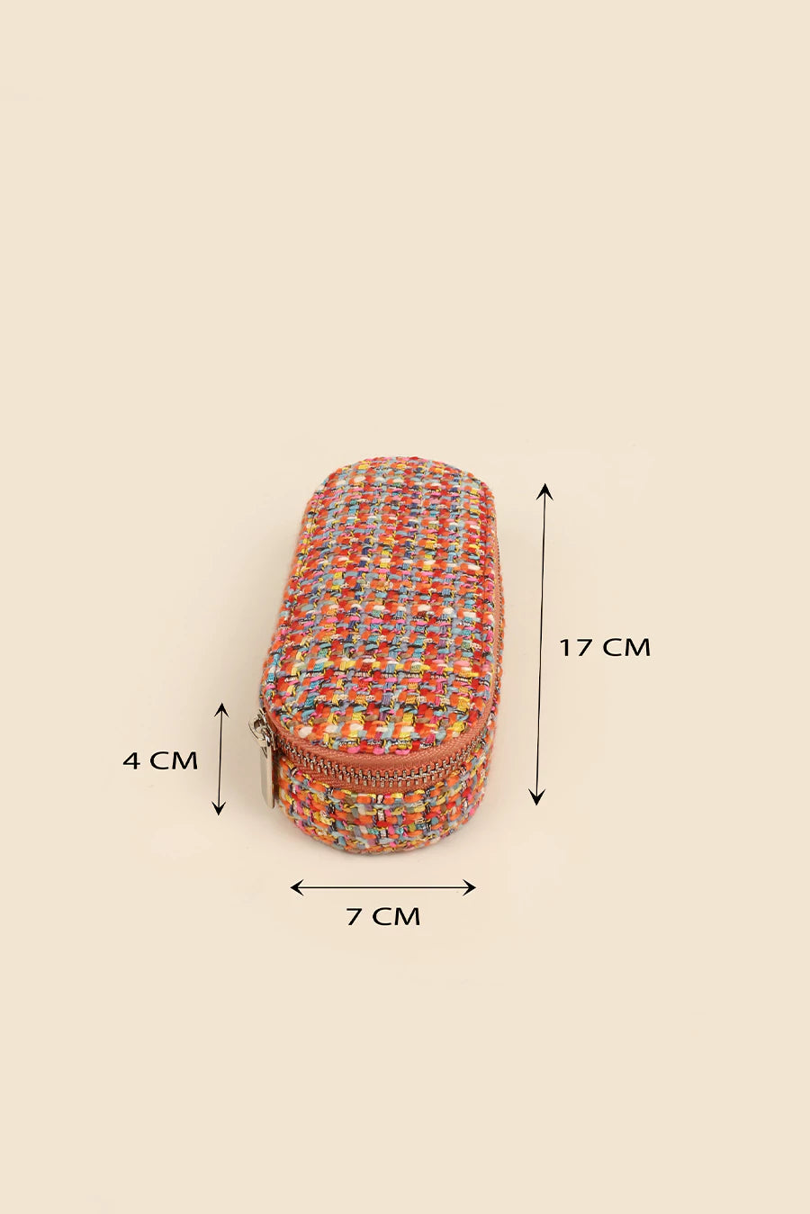 Handloom Eyewear Case Ditsy Measurement
