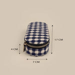 Handloom Eyewear Case Checkered Measurement