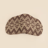 Women Handloom Wallet / Purse Organizer Brown Chevron Back