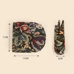 Handloom Women Wallet / Purse Organizer Cadet Measurement