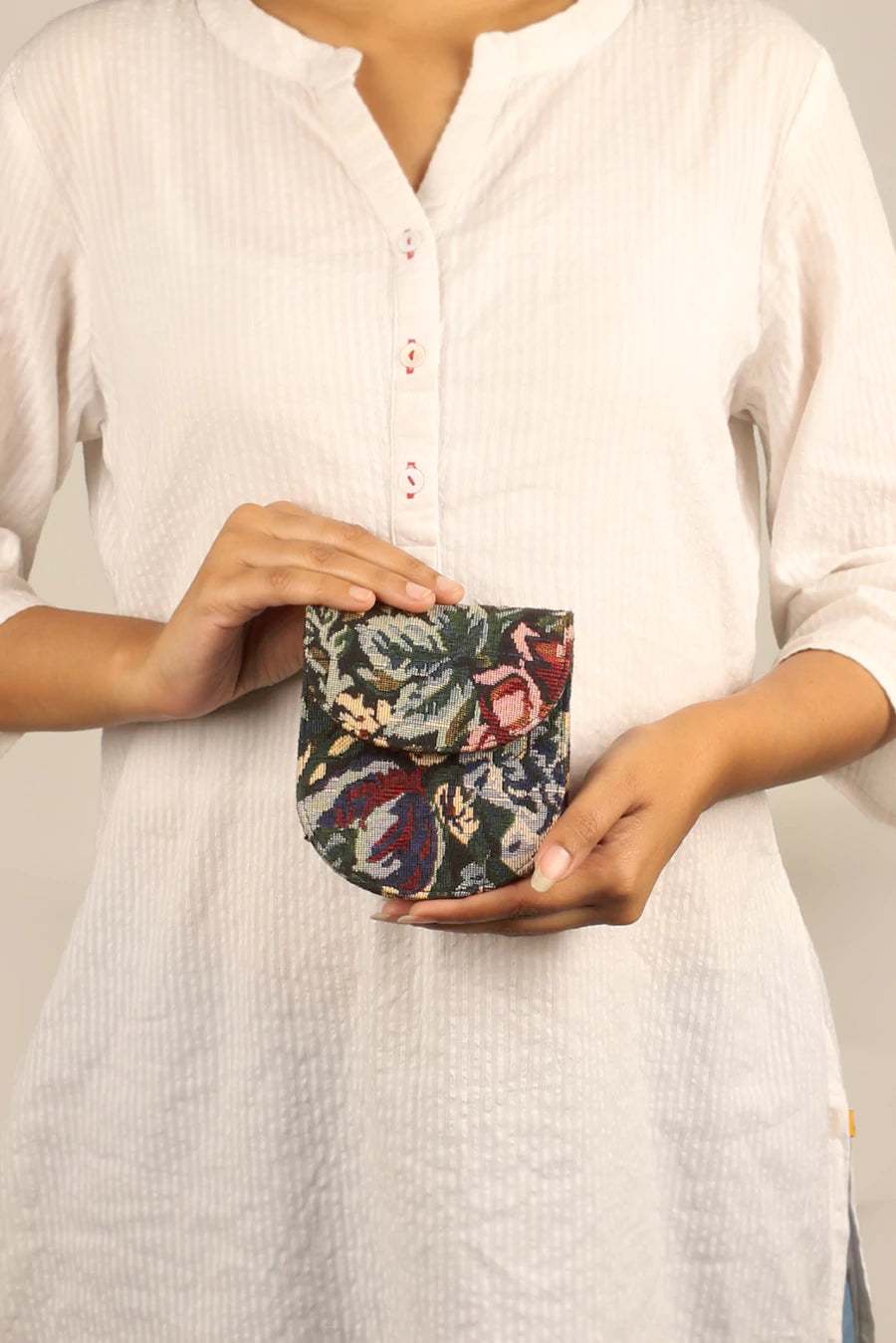 Handloom Women Wallet / Purse Organizer Cadet Model 1