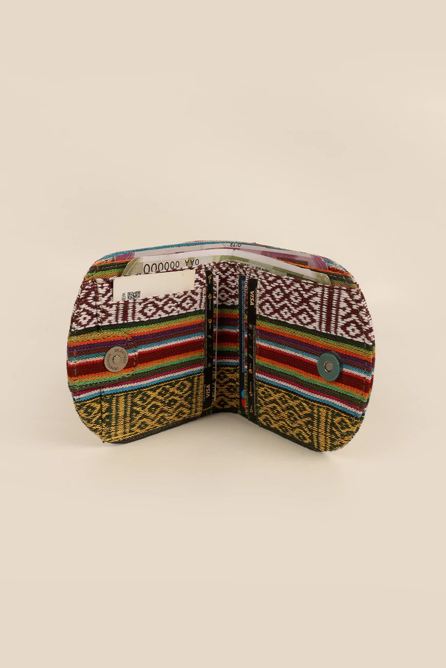 Handloom Women Wallet / Purse Organizer Carmel Lifestyle 