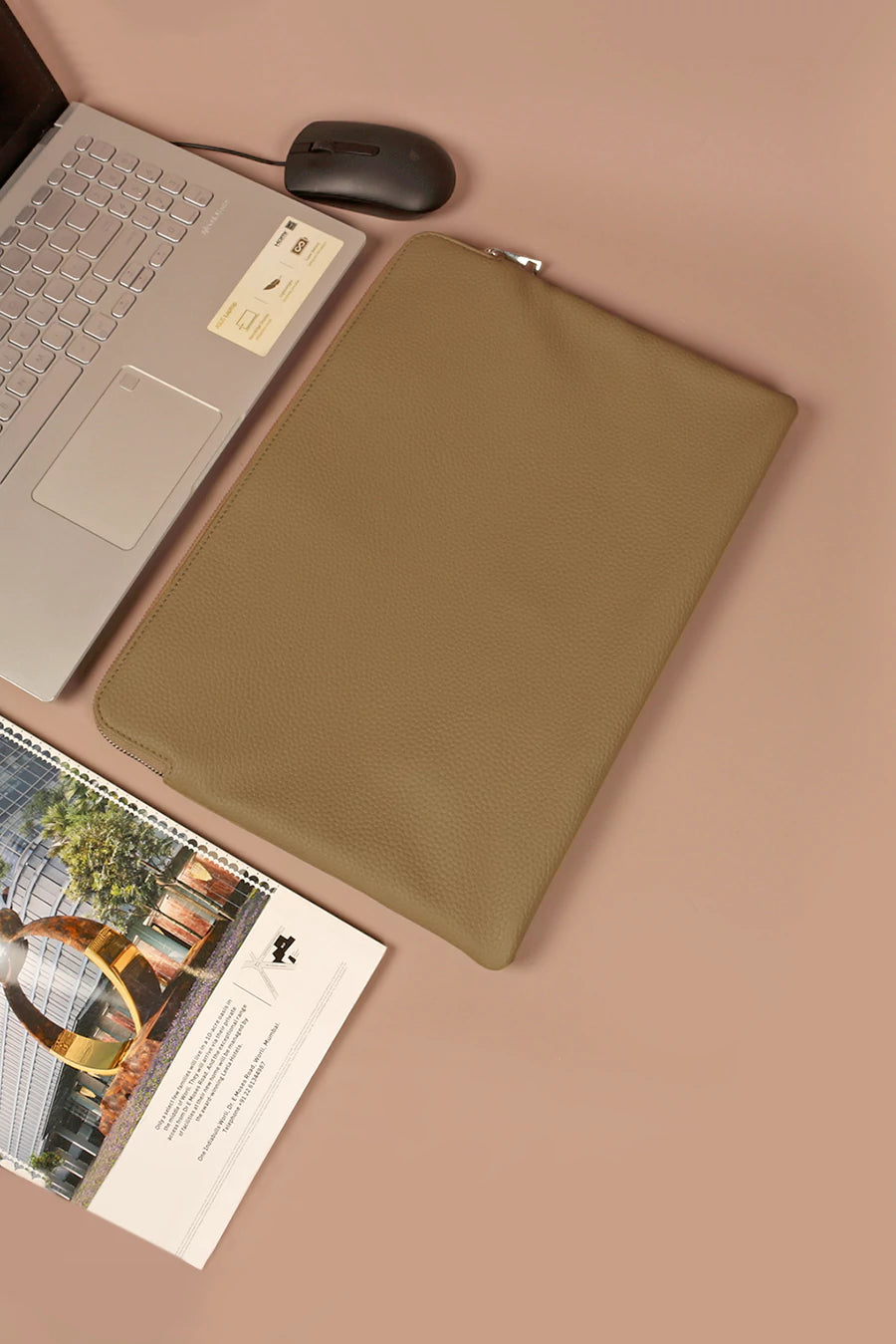 Lappy 13inch Vegan Laptop Sleeve/Case Oyester L1