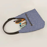 Katie Medium Shoulder Bag Handloom Checkered Lifestyle