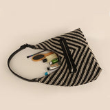 Katie Medium Shoulder Bag Handloom Jet Black Lifestyle