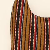 Katie Medium Shoulder Bag Handloom Lilac Close