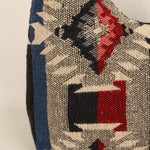 Katie Medium Shoulder Bag Handloom Azure Close