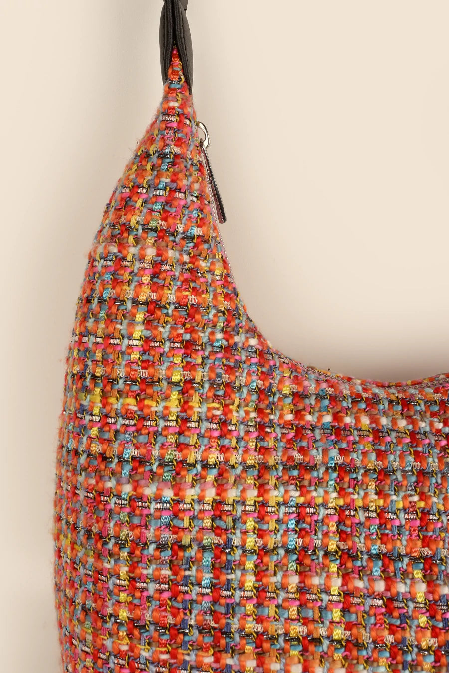Katie Medium Shoulder Bag Handloom Ditsy Close
