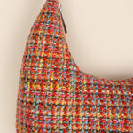 Katie Medium Shoulder Bag Handloom Ditsy Close
