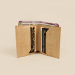 Cruelty Free unisex wallet and cardholder beige lifestyle 1