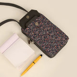 Vertical Handloom Mobile Pouch